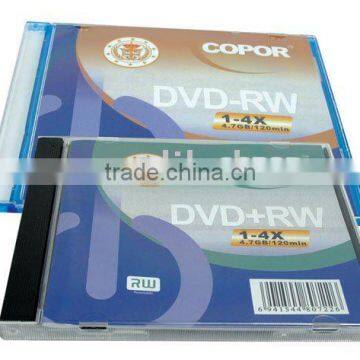 Rewritable dvdrw 4.7gb 120mins 12x can write many times