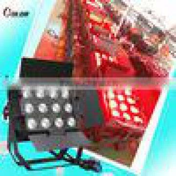 IP65 dmx control light 12*15W RGB 3 in 1 led par for decoration