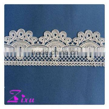 african lace embroidery lace trim for wedding dress for lady's suit