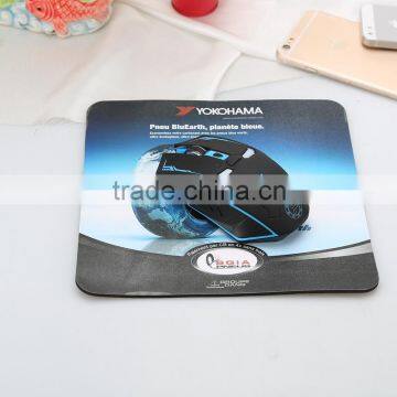 Fabric surface rubber material burst selling promotional product custom mousepad with logo