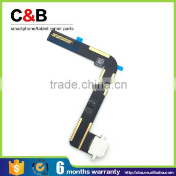 For Ipad Air 5 5th Charging Port Dock Connector Flex Cable Replacement Black and white