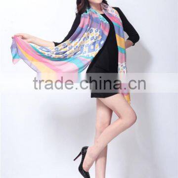 Colorful Printing All March Long Scarf/Shawl