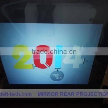 holographic transparent film for projector screen advertising screen