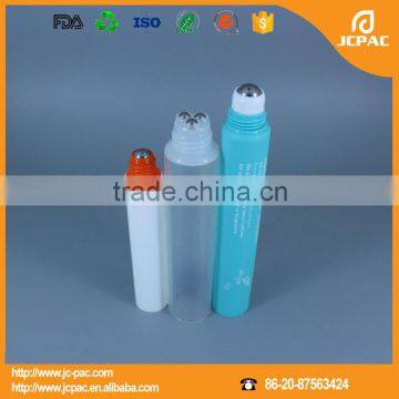 cosmetic tube with roll on tube