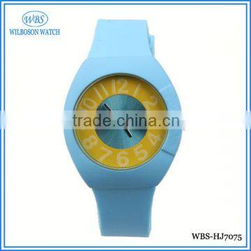 Colorful latest hand watch for girl