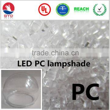 Glass Polycarbonate Granules LED Lamp Cover Plastic Raw Materials Prices