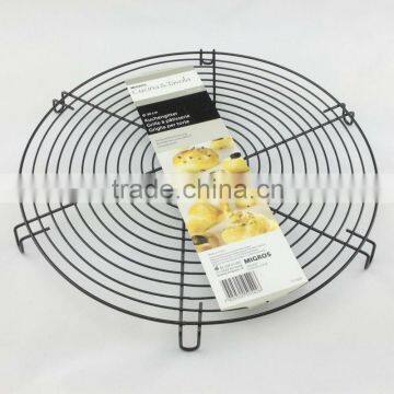 stainless steel cake rack with coating