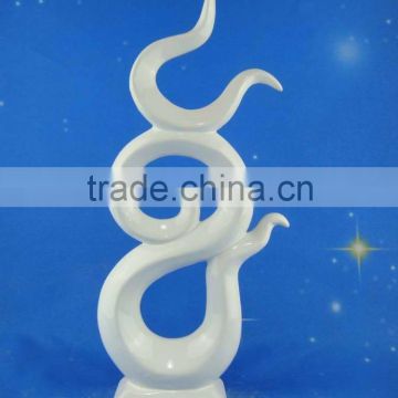 QiHe Modern abstract porcelain statue