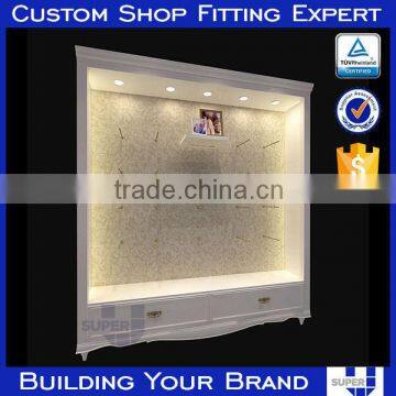 White Painted MDF Girls WD-114 Fashion Bra Display photo-3