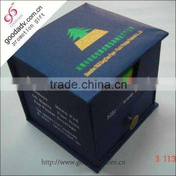 alibaba china exquisite packing for business gifts virgin wood pulp square memo pads