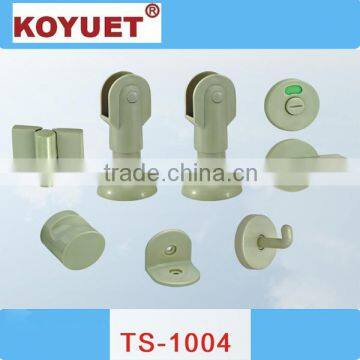Public toilet toilet partition plate connection hardware fittings stents