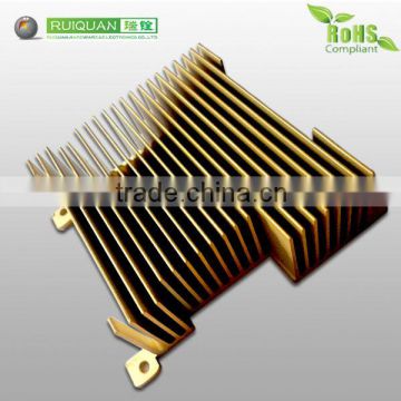 Anodizing aluminum extrusion heatsink