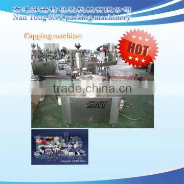 Automatic collecting samples cup capping machine