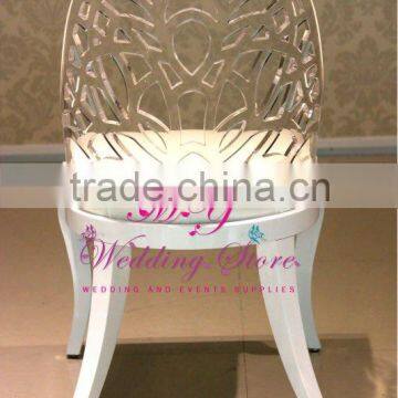 Competitive Price High Quality Wedding Chair Acrylic Back Chair photo-3