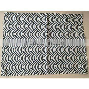 Chinese Porcelain Style Tea Towel Parttern Printed Kitchen Towel Cotton Dish Towel photo-3