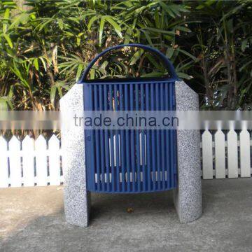 Concrete Outdoor Garbage Bin Metal Garbage Bin photo-2