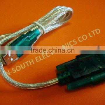 Wholesale price usb to rs232 serial 9pin db9 cable adapter dsc02091