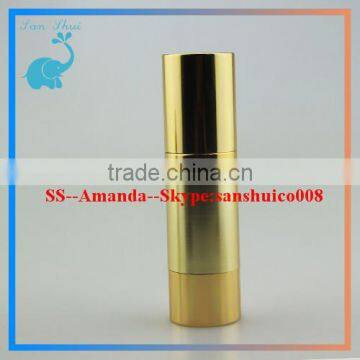 empty luxury cosmetic bottle packaging,airless lotion bottle,airless serum bottle