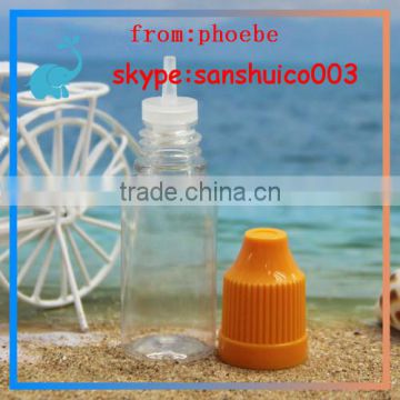 price pet bottle scrap 20ml 30ml for e liquid bottle 10ml with child proof and tamper proof cap