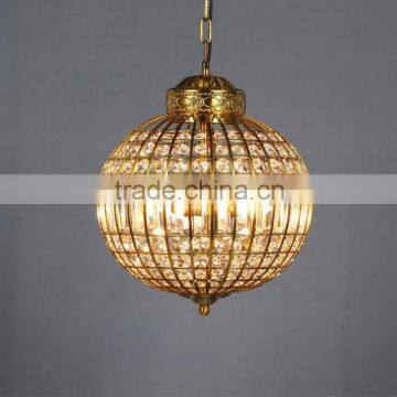 Hot sell crystal ball chandelier in bali pendant