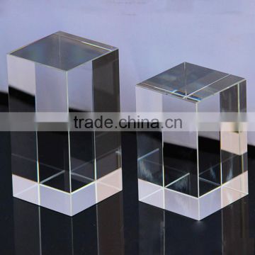 wholesale blank crystal block cubes for engraving