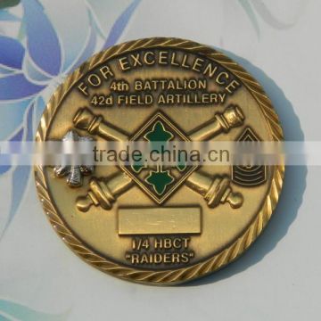 Embossed cheap custom copies of challenge coins