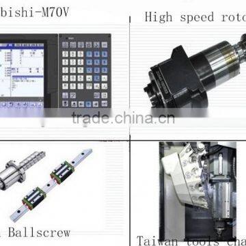 2016 Good Sale!!Shanghai Yixing ZG850 Vertical Turning And Milling Machine Center Mini Cnc Machining Center
