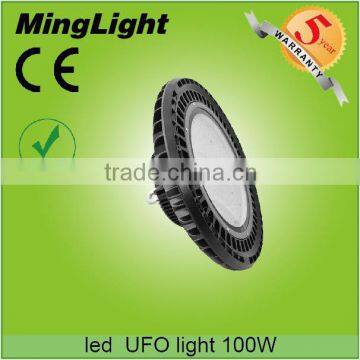 2016 New CE RoHS Listed 100w Industrial Lighting Ufo Led High Bay Light