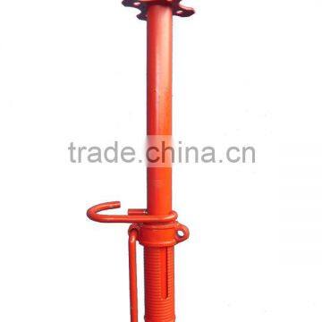 Construction formwork support system adjustable steel prop jack