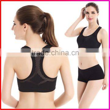 Wholesale Breathable Ladies Sport Yoga Sexy Bra Panty Panti Sets