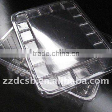 Clear blistering formed plastic tray with cover for fruit packing                        
                                                Quality Choice