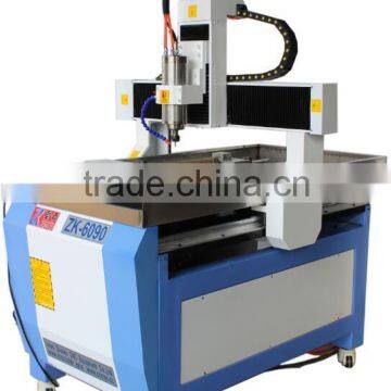 China 3.2kw Spindle Round Guide Rail Metal Cnc Carving Machine 6090 photo-3