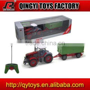 1:28 plastic rc tractor truck toy