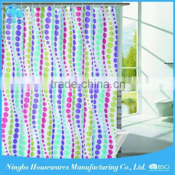 Trustworthy China Supplier waterproof polyester shower curtain