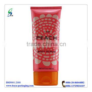 Cosmetic Plastic Tube, 200ml with Offset Printing Decoration