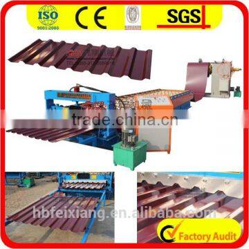 decorative steel wall panels machine