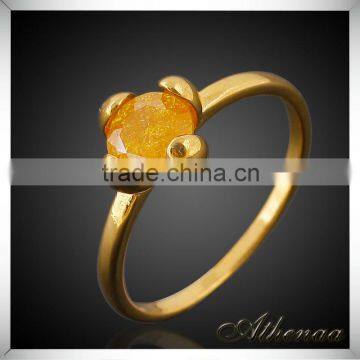 Yiwu Fashion Jewelry Wholesale Good Quality 6 Colors Zircon Gold Wedding Ring For Girls photo-5