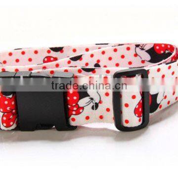 carton printed elastic luggage belt