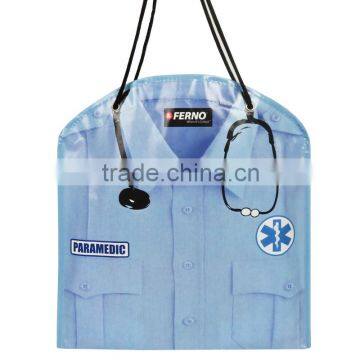 Special DR. uniform Shaped National Doctor's Day Promotional Stethoscope Lab Coat Tote Bag