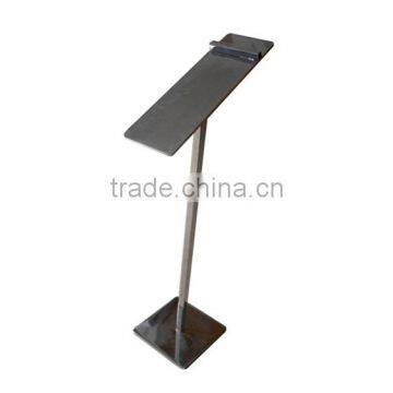 Metal Material Chrome Finish Counter Top Shoes Display Fixture photo-2