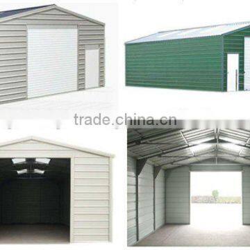 Light steel structure green prefab shed building plans