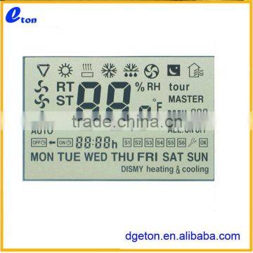 TN positive LCD display for household eletronic device