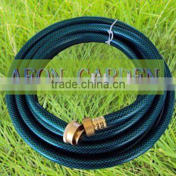 4.5 meter 1/2" pvc garden hose with brass fitting