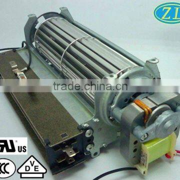 Shaded Pole Motor YJ61-14 with air blower for Oven, Electric Fireplace, Heater. oven tangential fan