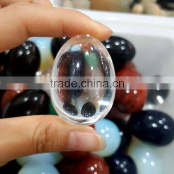 Translucent Clear Crystal Quartz Eggs for Sale