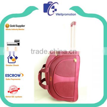 Popular cheap lady duffle trolley bags with wheels                        
                                                Quality Choice