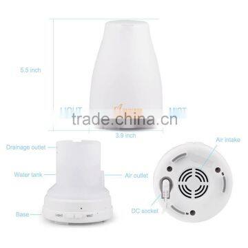 Wholesale 120ML Ultrasonic Aroma Diffuser/essential Oil Diffuser/aromatherapy Humidifier With Led Light photo-3