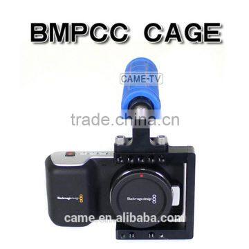 Compact BMPCC Armor Cage Rig Top Handle For BlackMagic Pocket