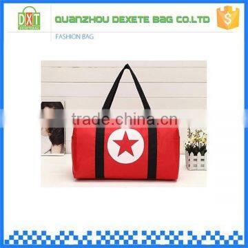 Red simple style short distance travel best travel bags