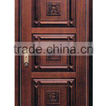 steel wooden armored doors